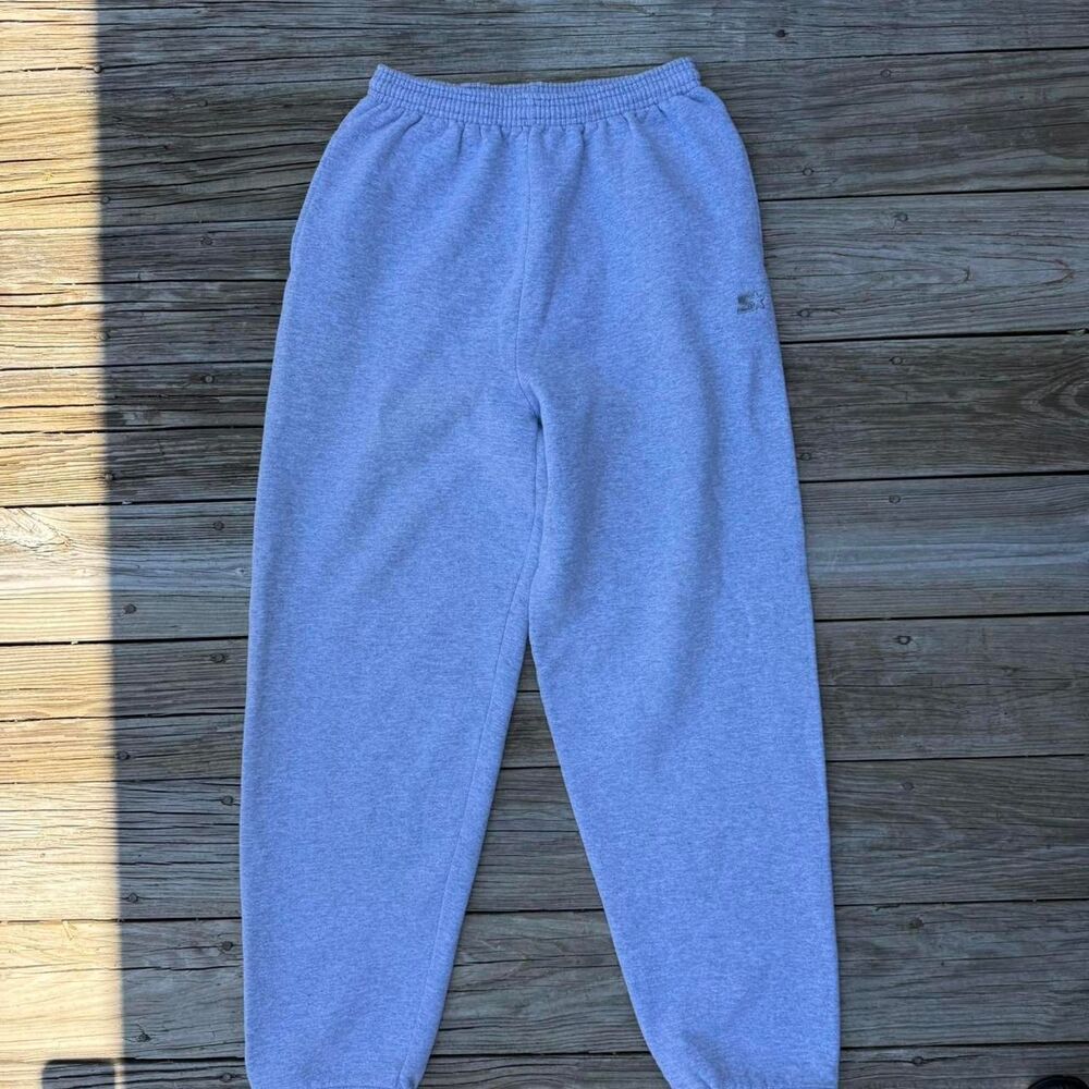 Starter Men's Grey and Blue Joggers-tracksuits